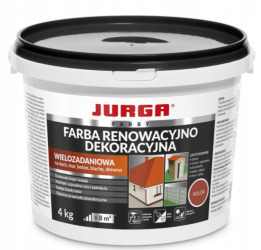 Papa w płynie CZERWONO CEGLANA 4 kg JURGA