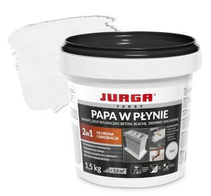 Papa w płynie BRĄZOWA + pędzel GRATIS 1,5 kg JURGA