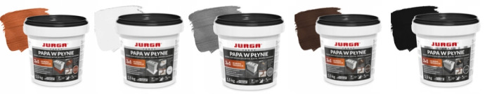 Papa w płynie BRĄZOWA + pędzel GRATIS 1,5 kg JURGA