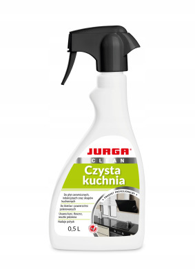 CLEAN CZYSTA KUCHNIA do okapów szafek blatów płyt kuchennych 0,5 l JURGA