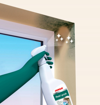 CLEAN PLEŚŃ I GRZYB płyn do usuwania pleśni i grzybów 0,5 l JURGA