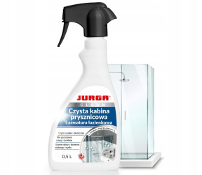 CLEAN CZYSTA KABINA PRYSZNICOWA płyn do mycia kabin armatura 0,5 l JURGA