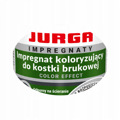 Impregnat KOLORYZUJĄCY eco do kostki brukowej SZARY JURGA 3 l +0,5 l GRATIS