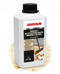 Płyn do mycia KOSTKI BRUKOWEJ CLEANER HD 1L+0,6 ml impregnat GRATIS JURGA - 2 szt.