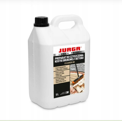 Płyn do mycia KOSTKI BRUKOWEJ CLEANER HD 5L+0,6l impr. Mokra Kostka JURGA