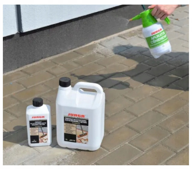 Płyn do mycia KOSTKI BRUKOWEJ CLEANER HD 5L+0,6l impr. Mokra Kostka JURGA