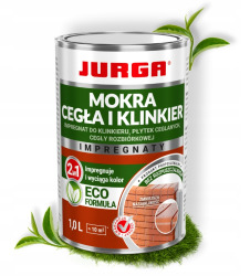 MOKRA CEGŁA I KLINKIER impregnat do starej cegły i klinkieru EKO 1 l JURGA