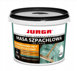 NO CRACK masa szpachlowa do łączenia naprawy 5 kg JURGA