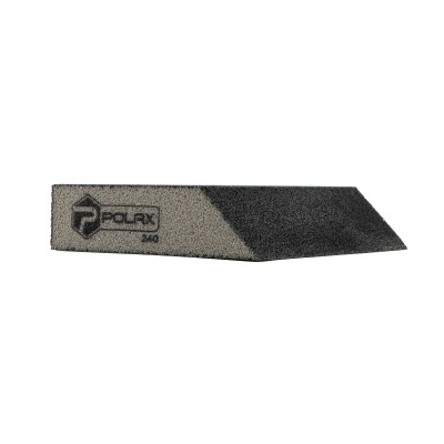 Gąbka ścierna P240 Polax kątowa 110x90x25 mm (54-187)