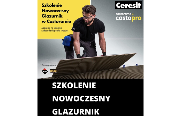 Nowoczesny Glazurnik Ceresit + CastoPro