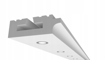 Sufit halogenowy z łukiem LED H1 60 mm x 300 mm