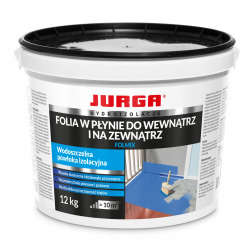 Folia w płynie NA ZEWNĄTRZ wewnątrz hydroizolacja FOLMIX 12 kg Jurga