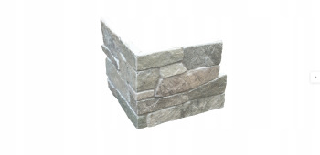 MS Narożnik elewacyjny betonowy NSE CASTELLO Argento 0,88 mb