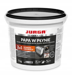 Papa w płynie wodoodporna Jurga 7 kg CZARNA NOWOŚĆ