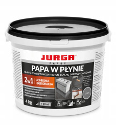 Papa w płynie wodoodporna Jurga 4 kg SZARA