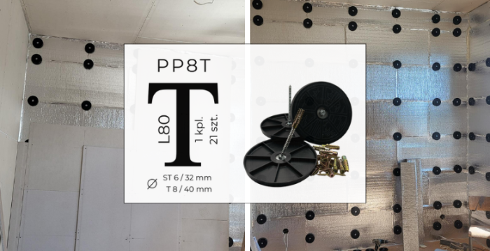 PROFIL PUNKTOWY PP8T (ŚCIANA/SUFIT)