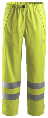 Spodnie przeciwdeszczowe Snickers 8243 hi-vis kolor żółty