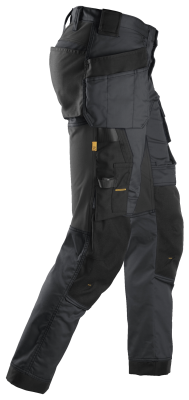 Spodnie robocze Snickers Stretch 6241 Allround kolor szaro-czarne