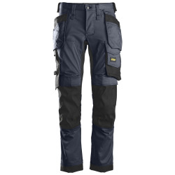 Spodnie robocze Snickers Stretch 6241 Allround kolor navy-black