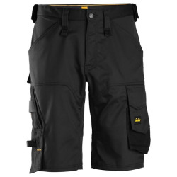 6153 Spodnie Krótkie Stretch luźne kolor : BLACK