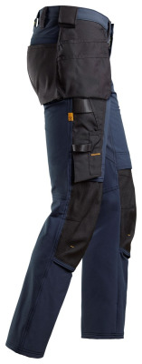 6271 Spodnie Full Stretch z workami kieszeniowymi k. NAVY