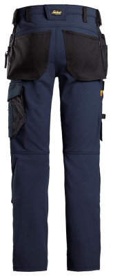 6271 Spodnie Full Stretch z workami kieszeniowymi k. NAVY