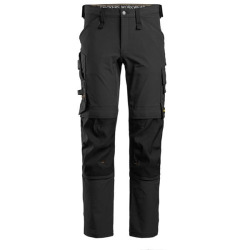 6371 Spodnie Full Stretch kolor czarny