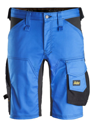 6143 Krótkie spodenki Snickers Stretch model AllroundWork w kolorze niebieskim
