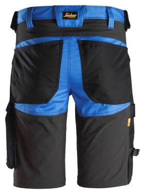 6143 Krótkie spodenki Snickers Stretch model AllroundWork w kolorze niebieskim
