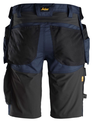 6141 Krótkie spodenki Snickers Stretch model AllroundWork granatowe