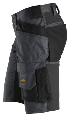 6141 Krótkie spodenkie Snickers Stretch model AllroundWork w kolorze szarym