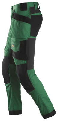 Spodnie robocze Snickers Stretch 6241 Allround kolor zielono/czarny