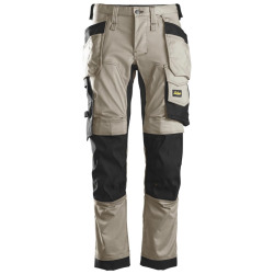 Spodnie robocze Snickers Stretch 6241 Allround kolor khaki/czarny