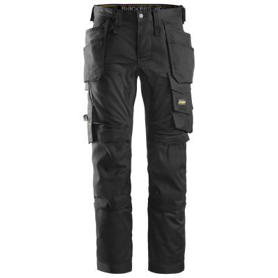 Spodnie robocze Snickers Stretch 6241 Allround kolor czarne