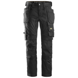 Spodnie robocze Snickers Stretch 6241 Allround kolor czarne