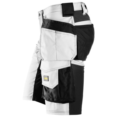 6141 Krótkie spodenki Snickers Stretch model AllroundWork białe