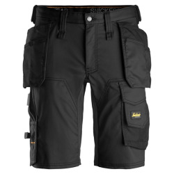 6141 Krótkie spodenki Snickers Stretch model AllroundWork czarne