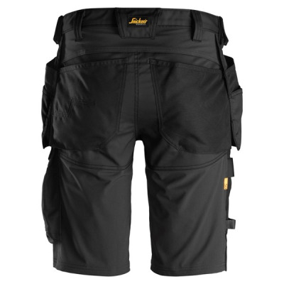 6141 Krótkie spodenki Snickers Stretch model AllroundWork czarne