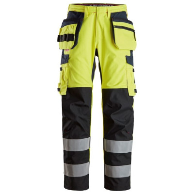 Spodnie robocze 6264 Snickers  Odblaskowe ProtecWork  EN 20471/2