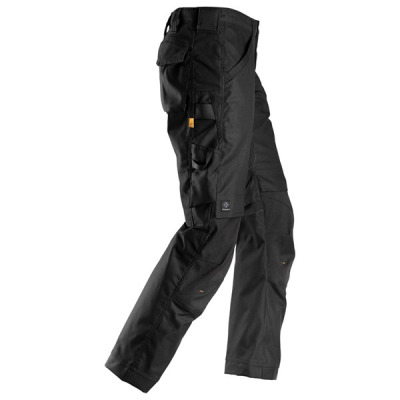 Spodnie robocze 6324 Snickers  Canvas+ Stretch AllroundWork  k. czarny