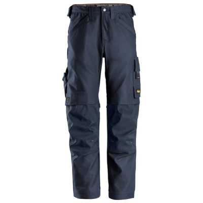 Spodnie robocze 6324 Snickers  Canvas+ Stretch AllroundWork  k. granatowy