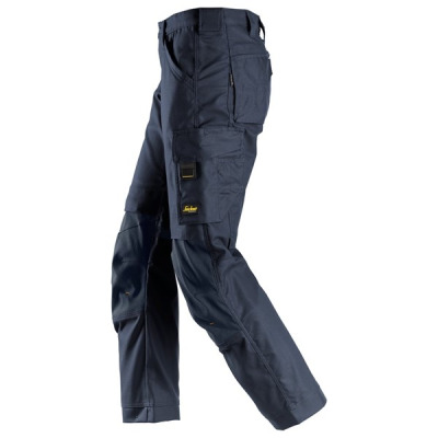 Spodnie robocze 6324 Snickers  Canvas+ Stretch AllroundWork  k. granatowy