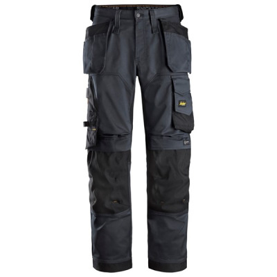 Spodnie robocze Snickers Stretch 6251 AllroundWork luźne kolor ciemno szary