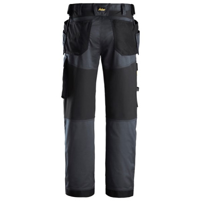 Spodnie robocze Snickers Stretch 6251 AllroundWork luźne kolor ciemno szary