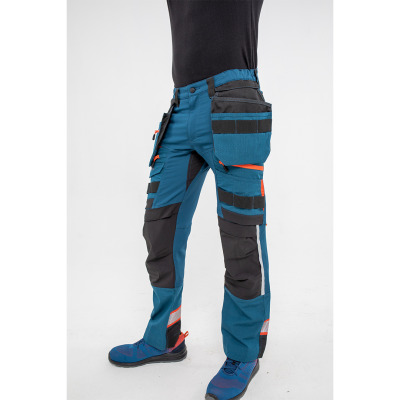 Spodnie robocze stretch Portwest model DX440, kolor niebieski