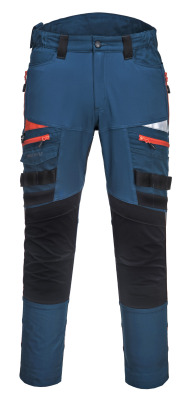 Spodnie robocze stretch Portwest model DX449, kolor niebieski