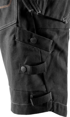 Spodnie krótkie spodenki Fristads STRETCH 2607 kolor czarny
