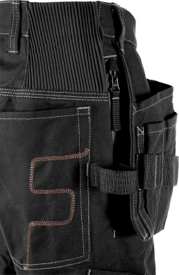 Spodnie krótkie spodenki Fristads STRETCH 2607 kolor czarny