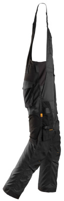 6051 Ogrodniczki robocze Snickers Stretch AllroundWork kolor czarny