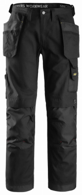 Spodnie robocze Snickers 3214 Canvas+ czarne